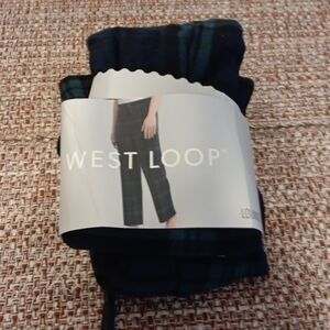 Men's Cozy Lounge Pants With Pockets Medium/Large New By West Loop